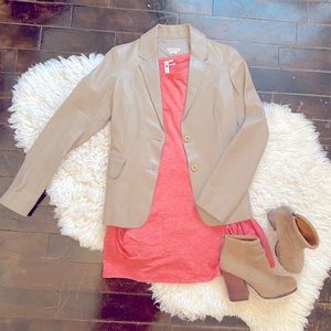 Women’s Leather Blazer